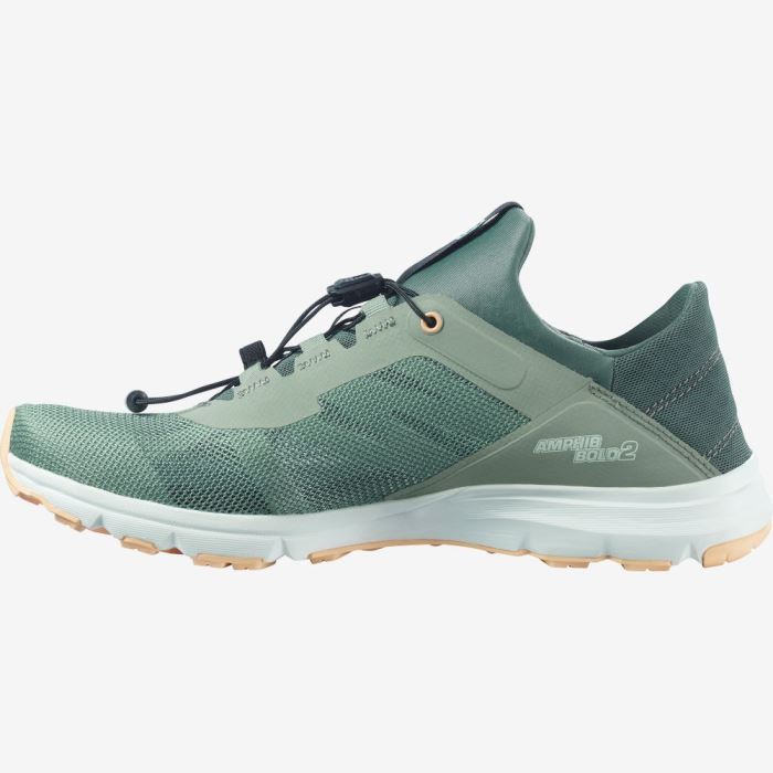 Salomon AMPHIB BOLD 2 Ženske Water Shoes Zelene Zelene Krem | OyltUSHF