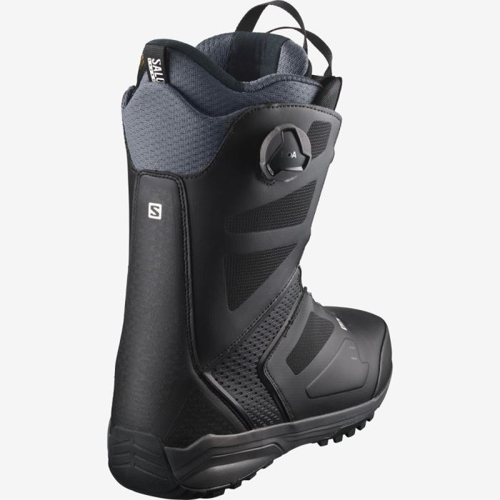 Salomon DIALOGUE DUAL BOA Muške Čizme Za Snowboard Crne Crne | NBOCxBI2