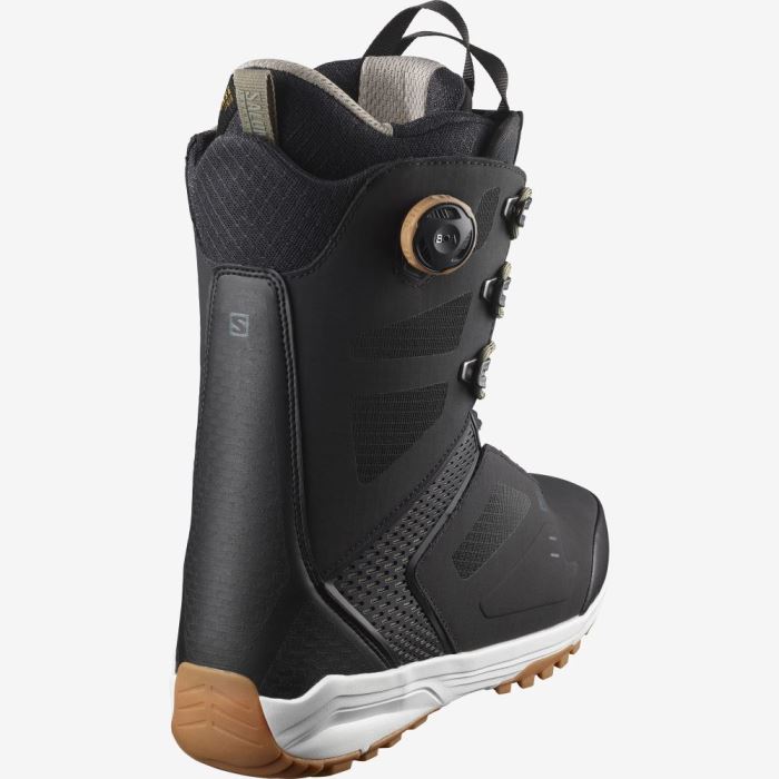 Salomon DIALOGUE LACE SJ BOA Muške Čizme Za Snowboard Crne Crne | OdVYOZmQ