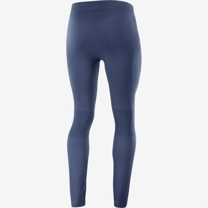 Salomon ESSENTIAL SEAMLESS Muške Tight Indigo | isibXyGv