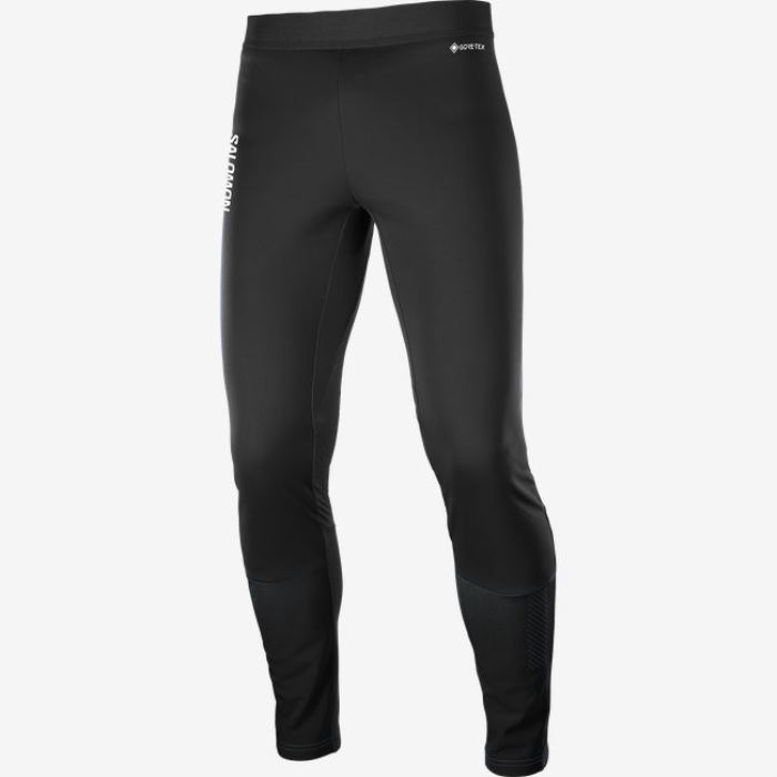 Salomon GORE-TEX INFINIUM™ WINDSTOPPER® Muške Tight Crne | ZBj8iuHl