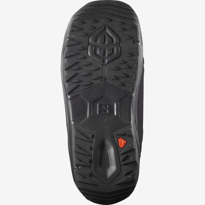 Salomon KIANA DUAL BOA Ženske Čizme Za Snowboard Crne Crne Srebrne | wQ8Pd4O1