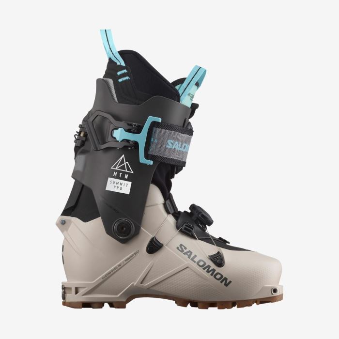 Salomon MTN SUMMIT PRO Ženske Ski Boots Rainy Day / Belluga | JJUIuYEI