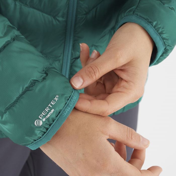 Salomon OUTLINE PRIMALOFT® Ženske Jakne Pacific | j6BD0fzt