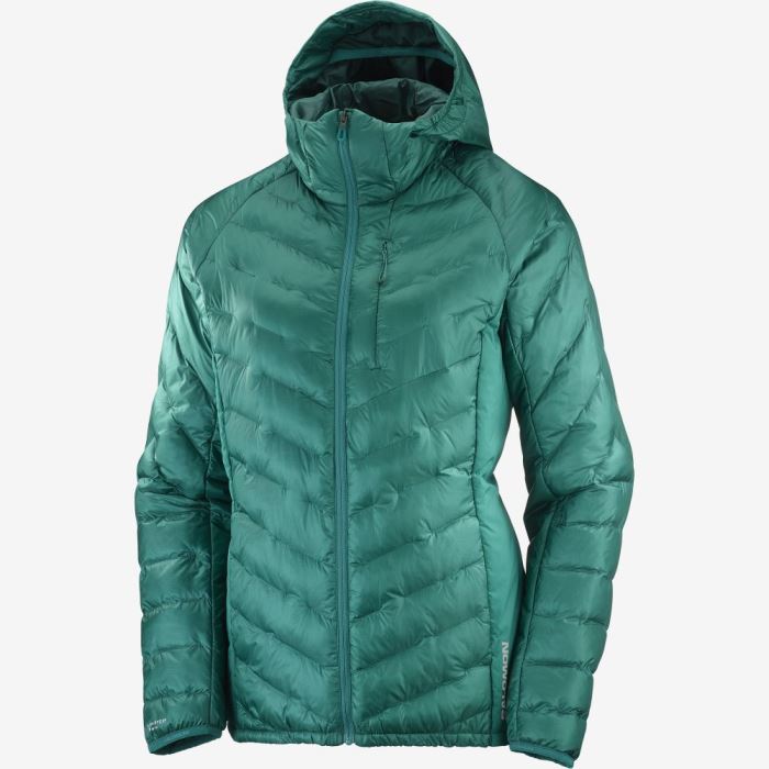 Salomon OUTLINE PRIMALOFT® Ženske Jakne Pacific | j6BD0fzt