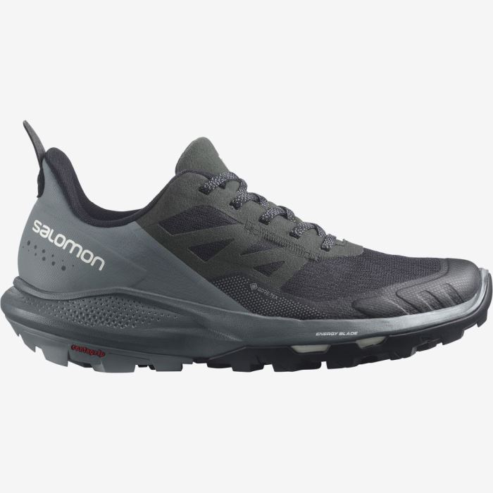 Salomon OUTPULSE GORE-TEX Ženske Cipele Za Planinarenje Crne | JFBrjfM1