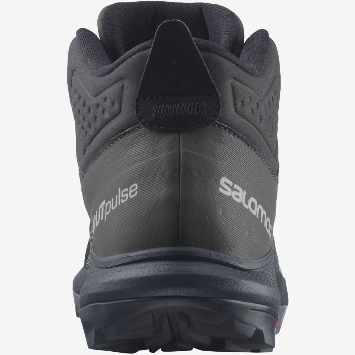 Salomon OUTPULSE MID GORE-TEX Muške Cipele Za Planinarenje Crne | jGs8GT5p