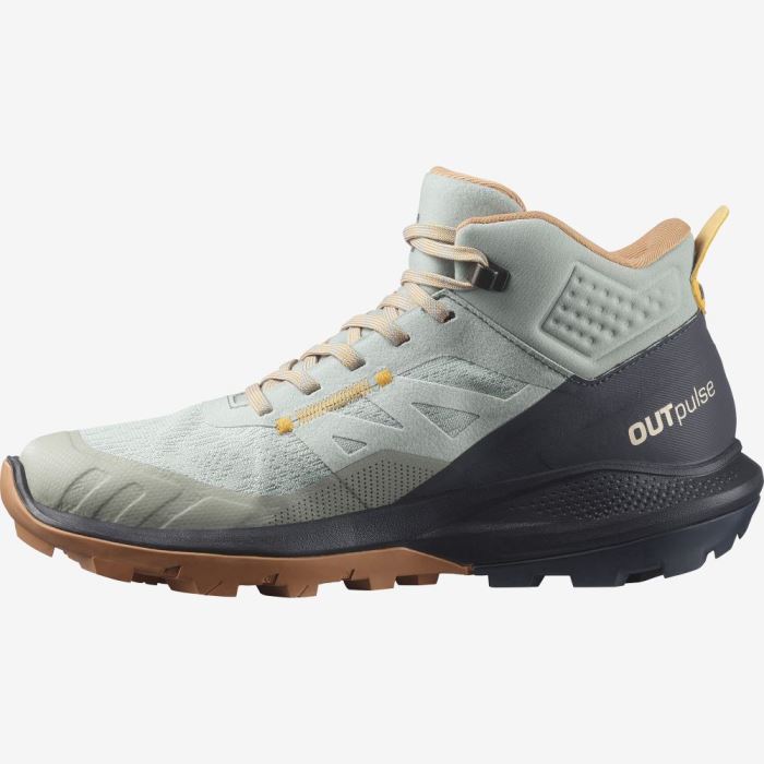 Salomon OUTPULSE MID GORE-TEX Ženske Cipele Za Planinarenje Narančaste | GdWJHmOH