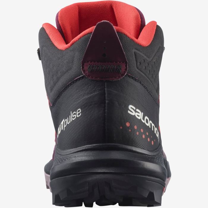 Salomon OUTPULSE MID GORE-TEX Ženske Cipele Za Planinarenje Ljubičaste Crvene | KZgGOv9m