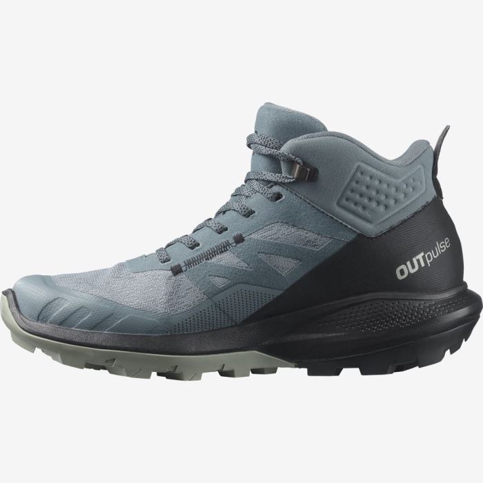 Salomon OUTPULSE MID GORE-TEX Ženske Cipele Za Planinarenje Crne | WifAodxX