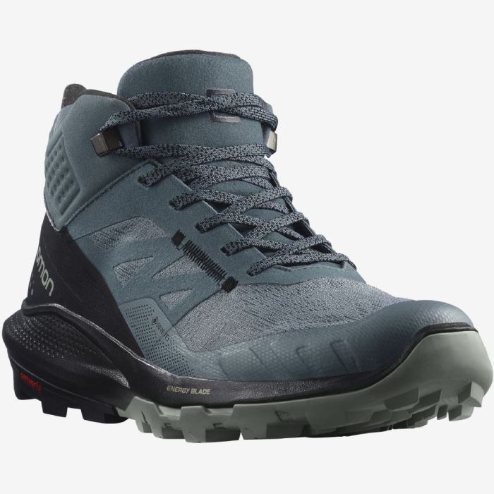 Salomon OUTPULSE MID GORE-TEX Ženske Cipele Za Planinarenje Crne | WifAodxX