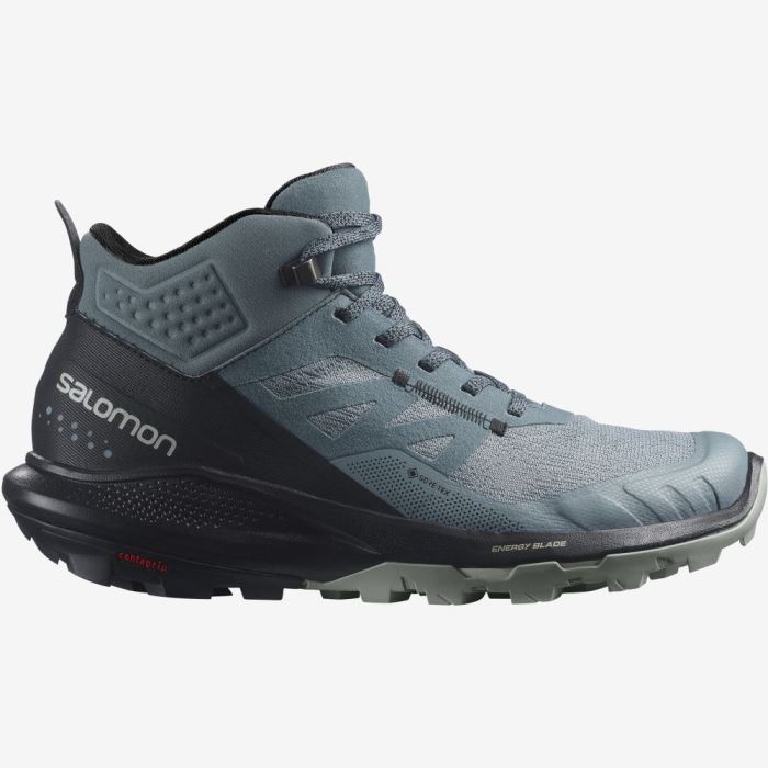 Salomon OUTPULSE MID GORE-TEX Ženske Cipele Za Planinarenje Crne | WifAodxX