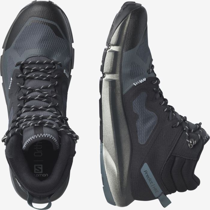 Salomon PREDICT HIKE MID GORE-TEX Muške Cipele Za Planinarenje Crne | b3vLTl1h