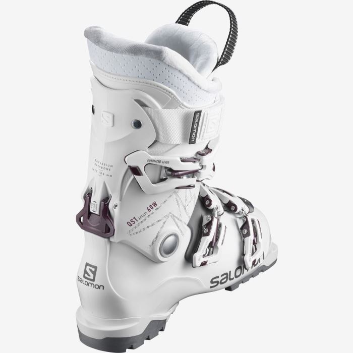 Salomon QST ACCESS 60 Ženske Ski Boots Bijele Tamno Sive | hS64728w