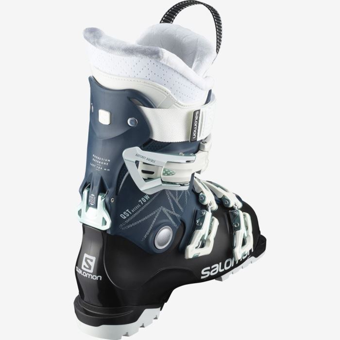 Salomon QST ACCESS 70 Ženske Ski Boots Plave Bijele | mBlmGw69