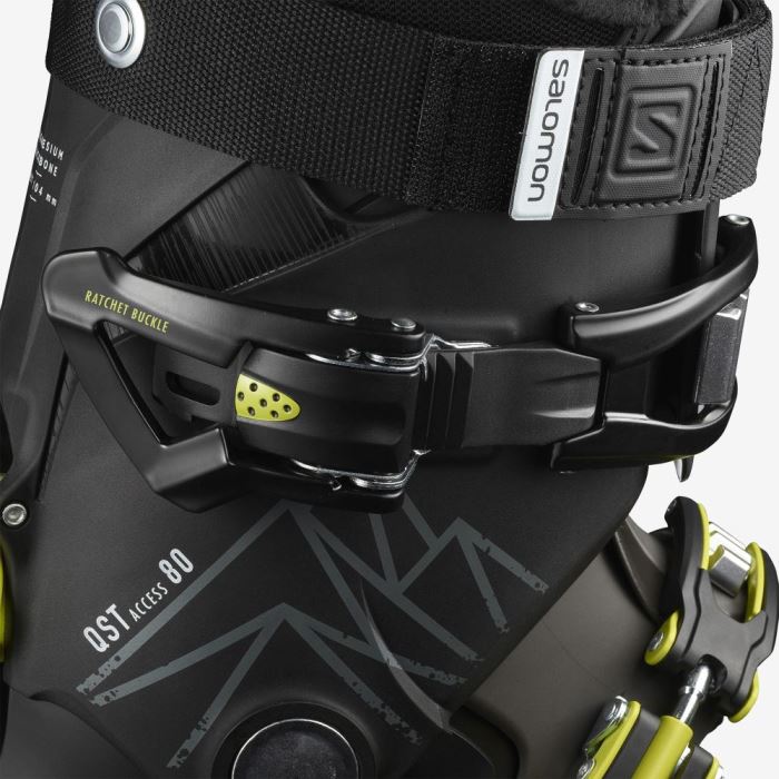 Salomon QST ACCESS 80 Muške Ski Boots Crne Zelene | i0AbKsu1