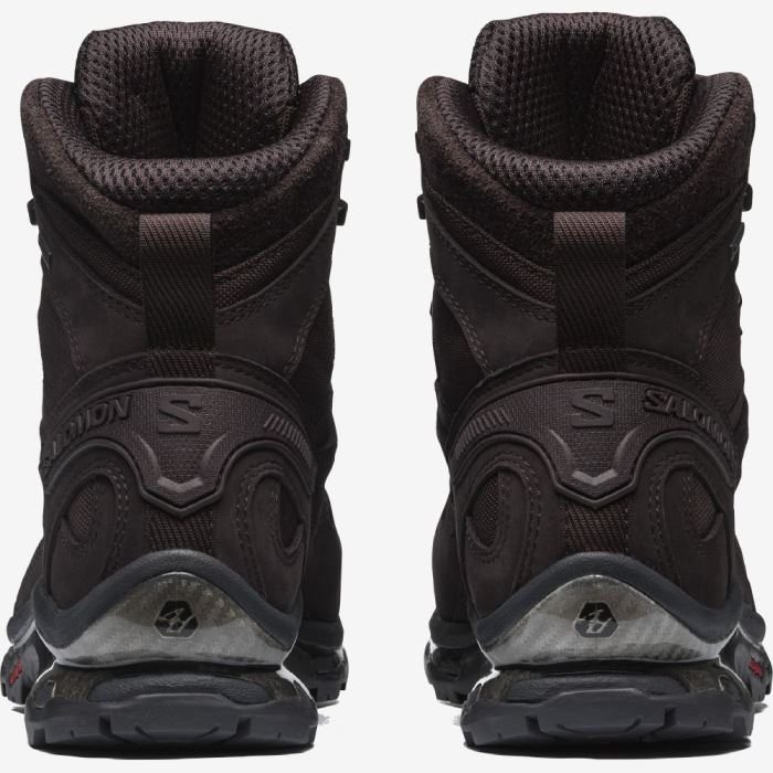 Salomon QUEST 3 4D GORE-TEX Muške Patike Čokoladne Ljubičaste Crne Crne | j4P7usQ4