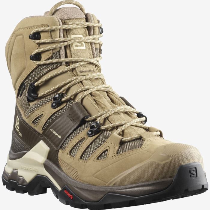 Salomon QUEST 4 GORE-TEX Muške Cipele Za Planinarenje Kelp / Wren / Bleached Sand | 63n078so