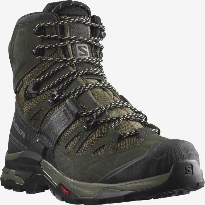 Salomon QUEST 4 GORE-TEX Muške Cipele Za Planinarenje Maslinasto Zelene | EhFCfOV2