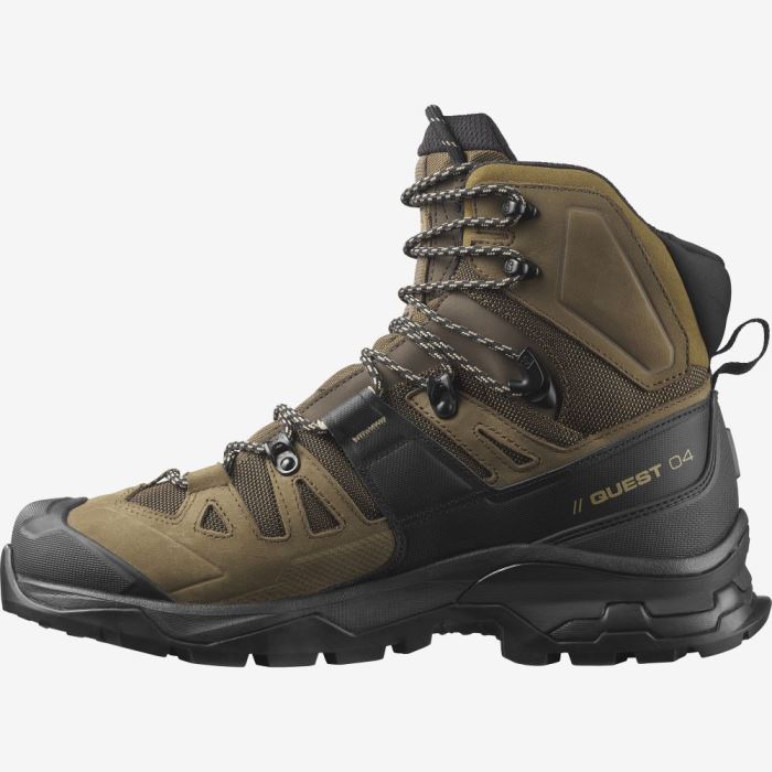 Salomon QUEST 4 GORE-TEX Muške Cipele Za Planinarenje Crne | jrXt8peW