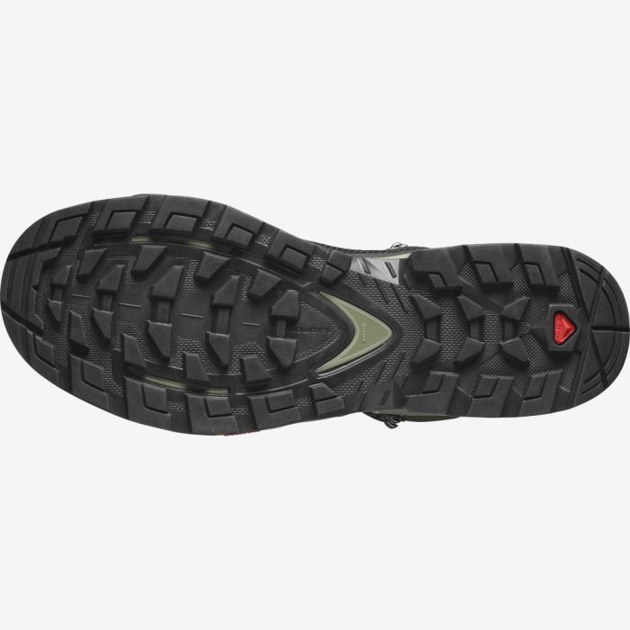 Salomon QUEST ELEMENT GORE-TEX Muške Cipele Za Planinarenje Crne Tamno Zelene Maslinasto Zelene | dNeAbbJT