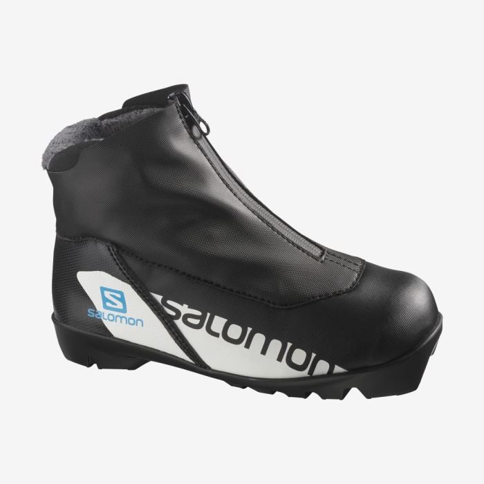 Salomon RC Dječje Ski Boots Crne Plave | CfLe5xOt