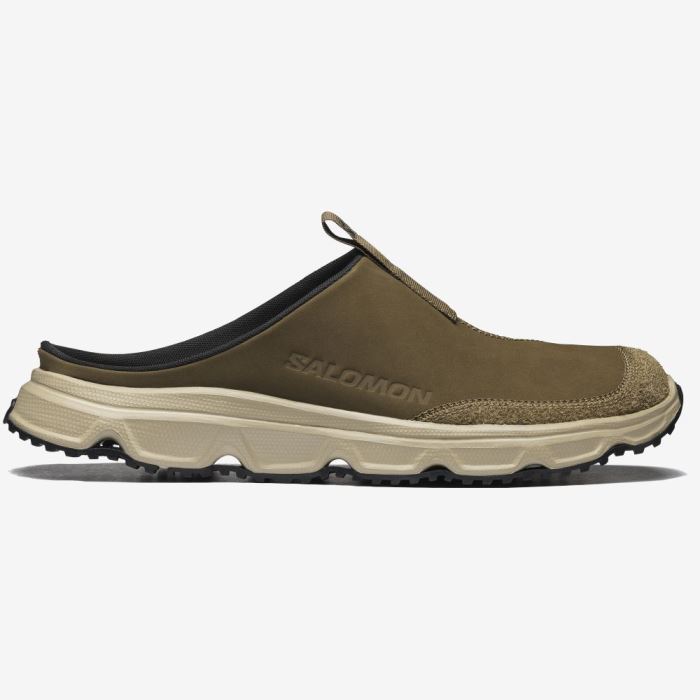 Salomon RX SLIDE LEATHER ADVANCED Muške Patike Crne | Zjqn1sVL