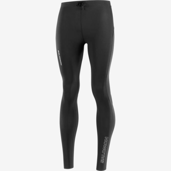 Salomon SENSE AERO Muške Tight Crne | pvRCTFSl