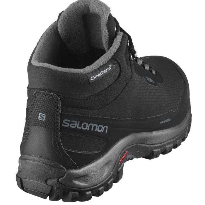 Salomon SHELTER CLIMASALOMON™ WATERPROOF Muške Cipele Za Hodanje Crne Crne | VtvwdfI5