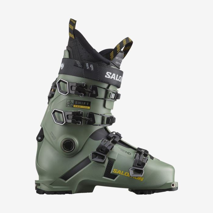 Salomon SHIFT PRO 100 AT Muške Ski Boots Zelene Crne | 6fJGFIv7