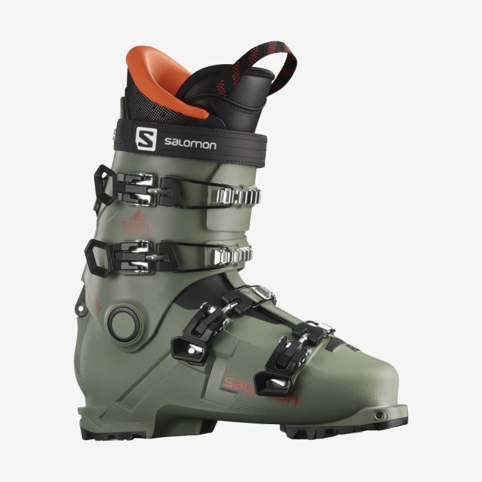 Salomon SHIFT PRO 80T AT Dječje Ski Boots Zelene Crne Narančaste | RS3LSE23