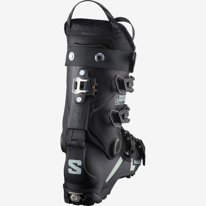 Salomon SHIFT PRO 90 AT Ženske Ski Boots Crne Bijele | fR7ZKX2H