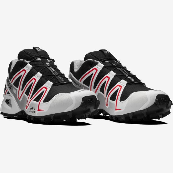 Salomon SPEEDCROSS 3 GRADIENT Muške Patike Crne Bijele | fU52vBYE