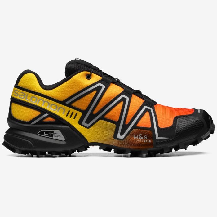 Salomon SPEEDCROSS 3 GRADIENT Muške Patike Roze Limun Srebrne | hgTeRNWY