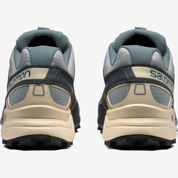 Salomon SPEEDCROSS 3 Muške Patike Quarry / Ebony / Bleached Sand | lPnkTDK8