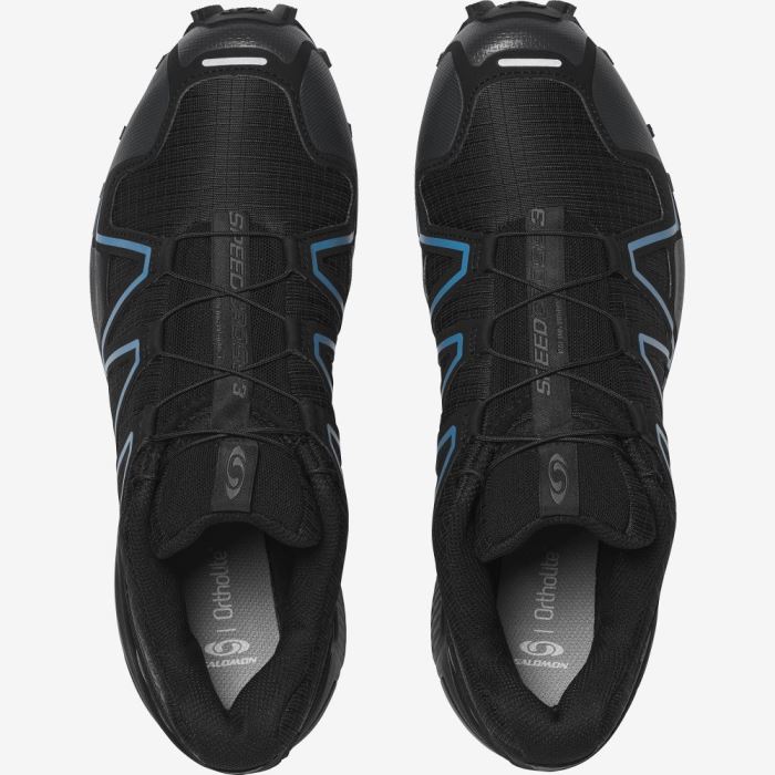 Salomon SPEEDCROSS 3 REFLECT Muške Patike Indigo Crne | 6kjrW3UP