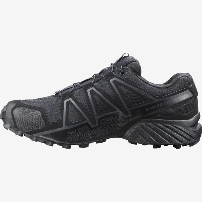 Salomon SPEEDCROSS 4 WIDE FORCES Muške Forces Crne Crne | pwr04PDB