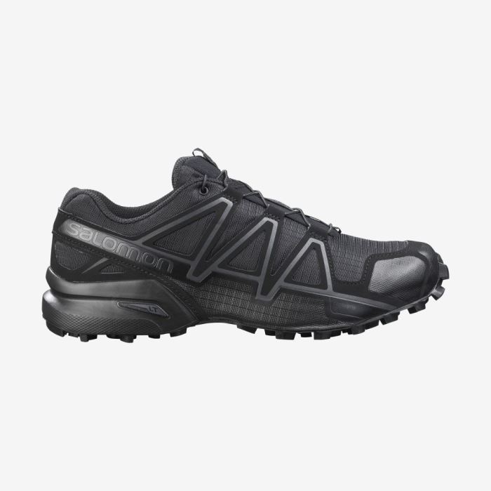 Salomon SPEEDCROSS 4 WIDE FORCES Muške Forces Crne Crne | pwr04PDB