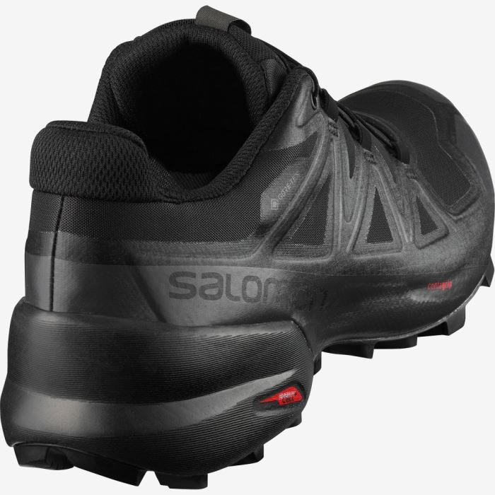 Salomon SPEEDCROSS 5 GORE-TEX Muške Tenisice Za Trčanje Crne Crne | DdqzHhTw