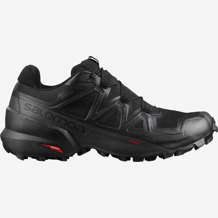 Salomon SPEEDCROSS 5 GORE-TEX Muške Tenisice Za Trčanje Crne Crne | DdqzHhTw