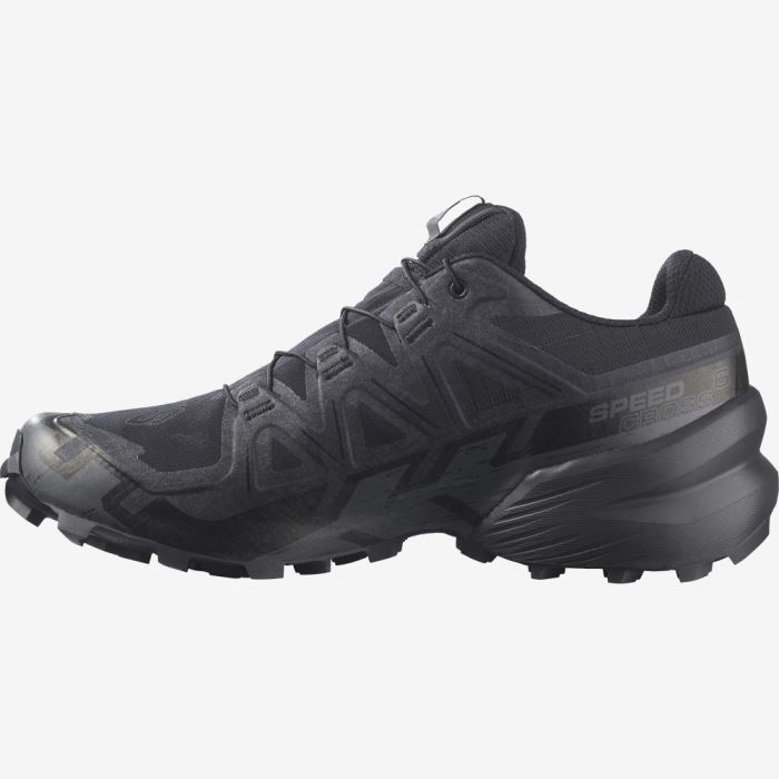 Salomon SPEEDCROSS 6 GORE-TEX Muške Tenisice Za Trčanje Crne Crne | Cs6sdoXM