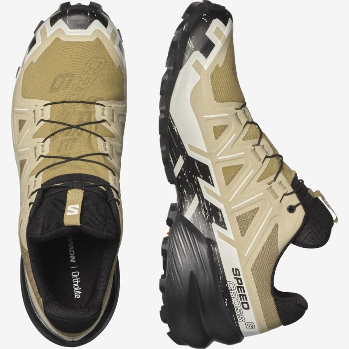 Salomon SPEEDCROSS 6 GORE-TEX Muške Tenisice Za Trčanje Crne | xpiPvQ97