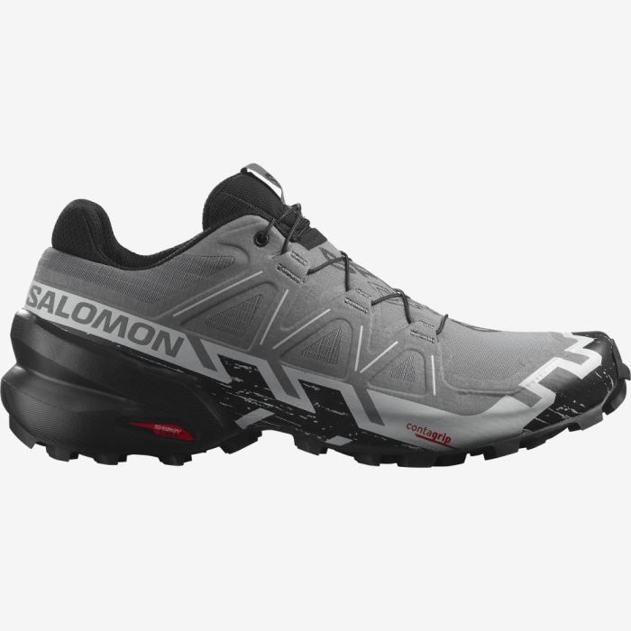 Salomon SPEEDCROSS 6 Muške Tenisice Za Trčanje Crne Plave | qy6sFcKj