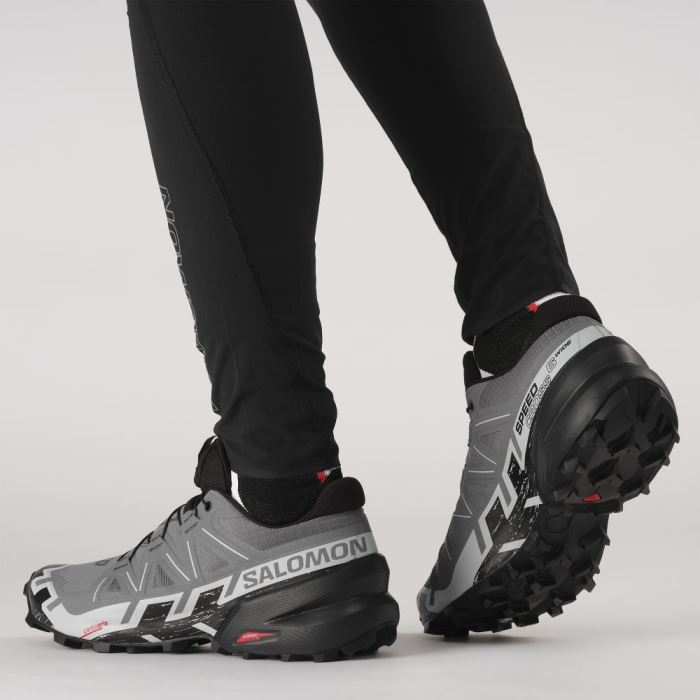 Salomon SPEEDCROSS 6 WIDE Muške Tenisice Za Trčanje Crne Plave | wCcKU2Kb