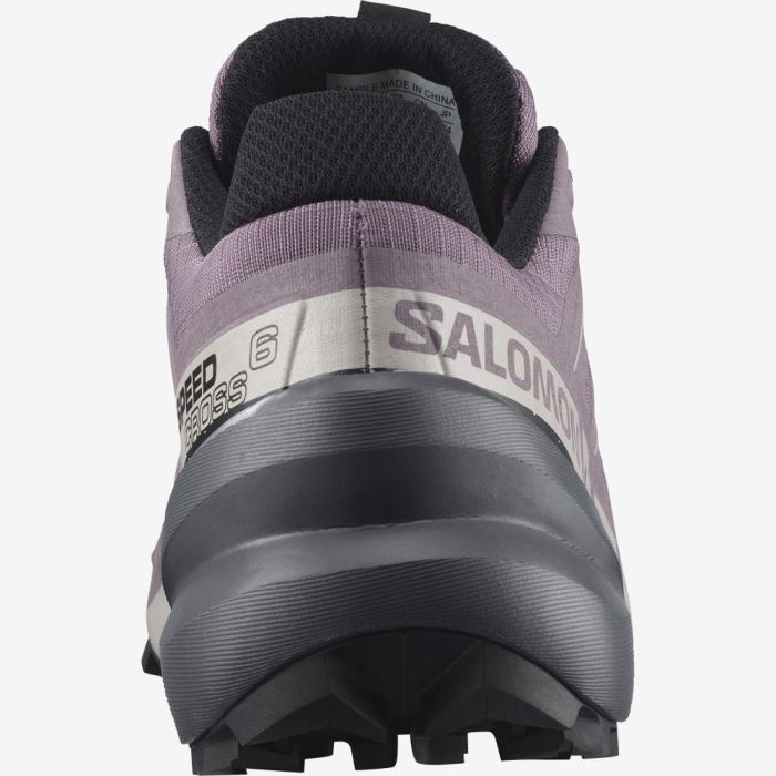 Salomon SPEEDCROSS 6 Ženske Tenisice Za Trčanje Crne Sive Roze | eBvgghJX