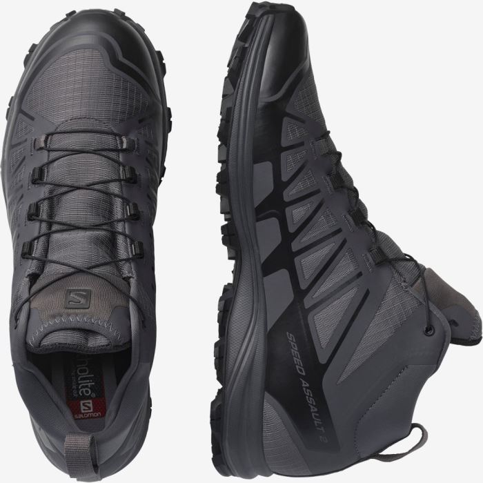 Salomon SPEED ASSAULT 2 Muške Forces Crne | r1WgQYak