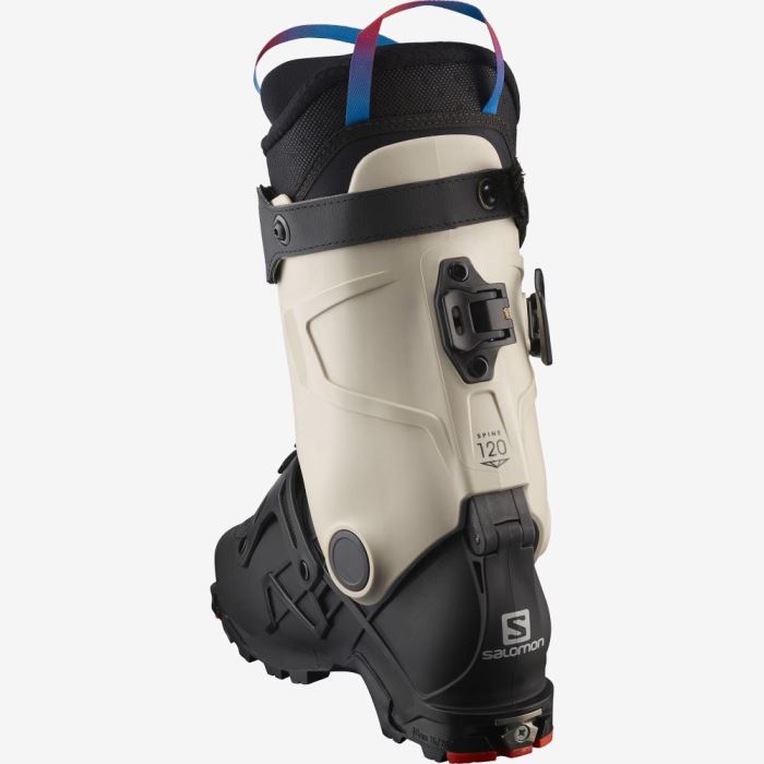 Salomon S/LAB MTN Muške Ski Boots Crne Crvene | OZc5Fkat