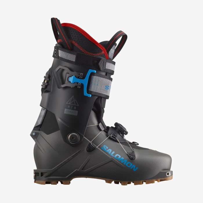 Salomon S/LAB MTN SUMMIT Muške Ski Boots Crne Tamno Sive Plave | ieGaKtLN