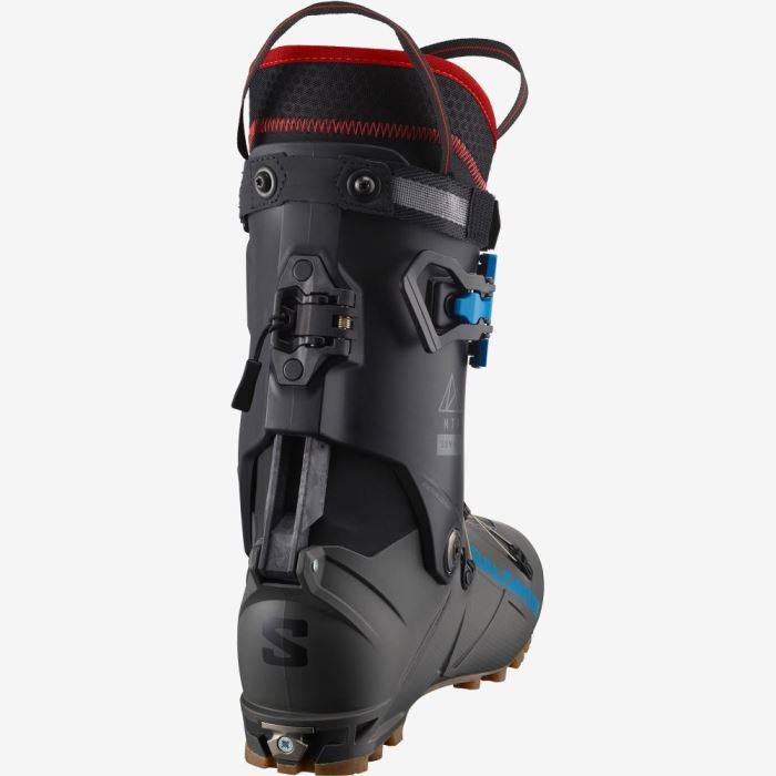 Salomon S/LAB MTN SUMMIT Muške Ski Boots Crne Tamno Sive Plave | ieGaKtLN