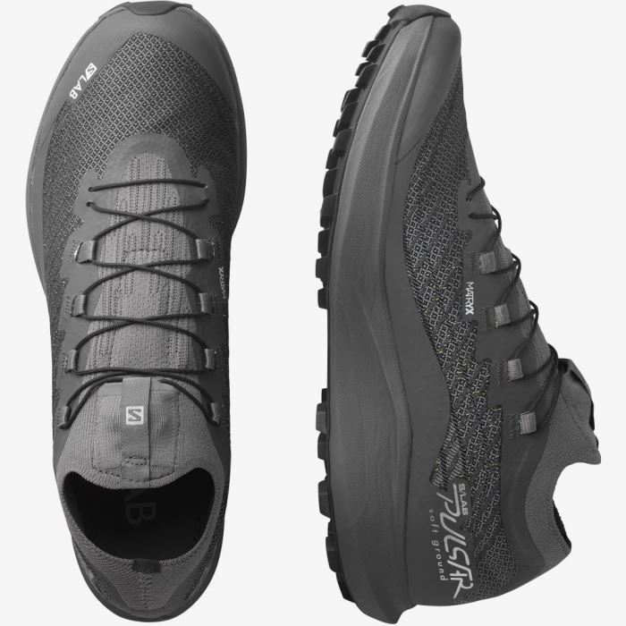 Salomon S/LAB PULSAR SOFT GROUND Muške Tenisice Za Trčanje Crne | ZvG1GwBs